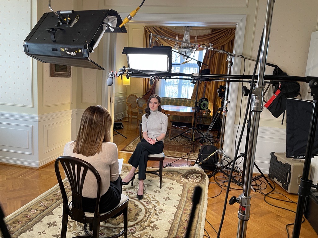 Sanna Marin: Behind-the-Scenes of Interview with 60 Minutes